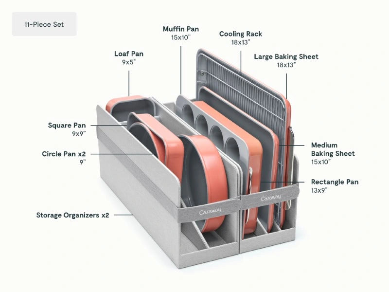 Deluxe Cook & Bake Set - A 27-piece bundle of best-selling non-stick essentials. - US 6668