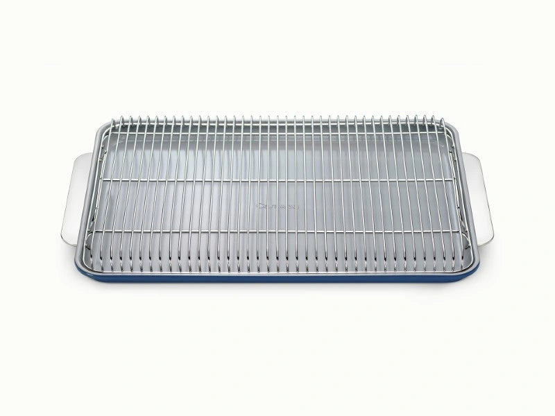Baking & Cooling Duo - 18x13” Non-Stick Ceramic Sheet With Steel Rack - US 3482