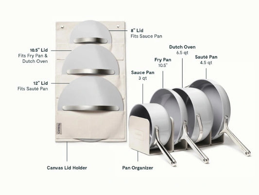 23pc Cook & Bake Set - An assortment of our best-selling ceramic-coated cookware & bakeware. - US 7592