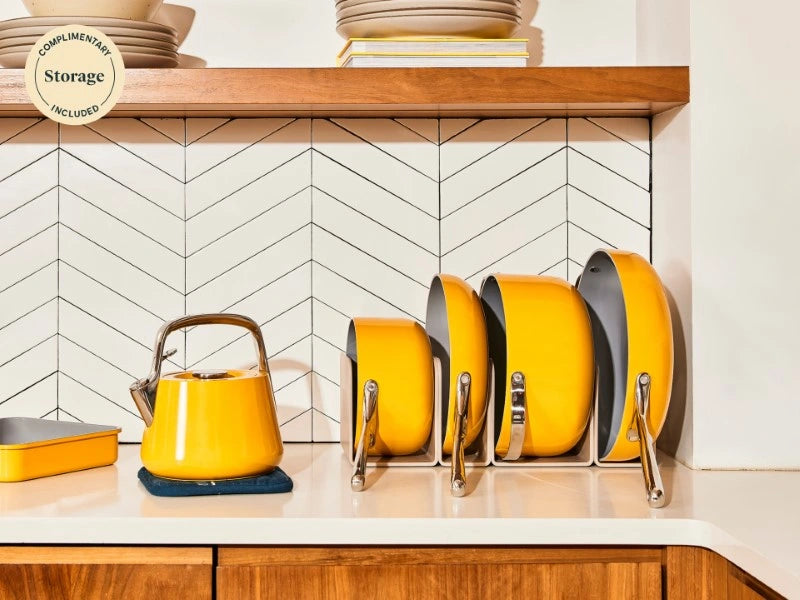 23pc Cook & Bake Set - An assortment of our best-selling ceramic-coated cookware & bakeware. - US 9568