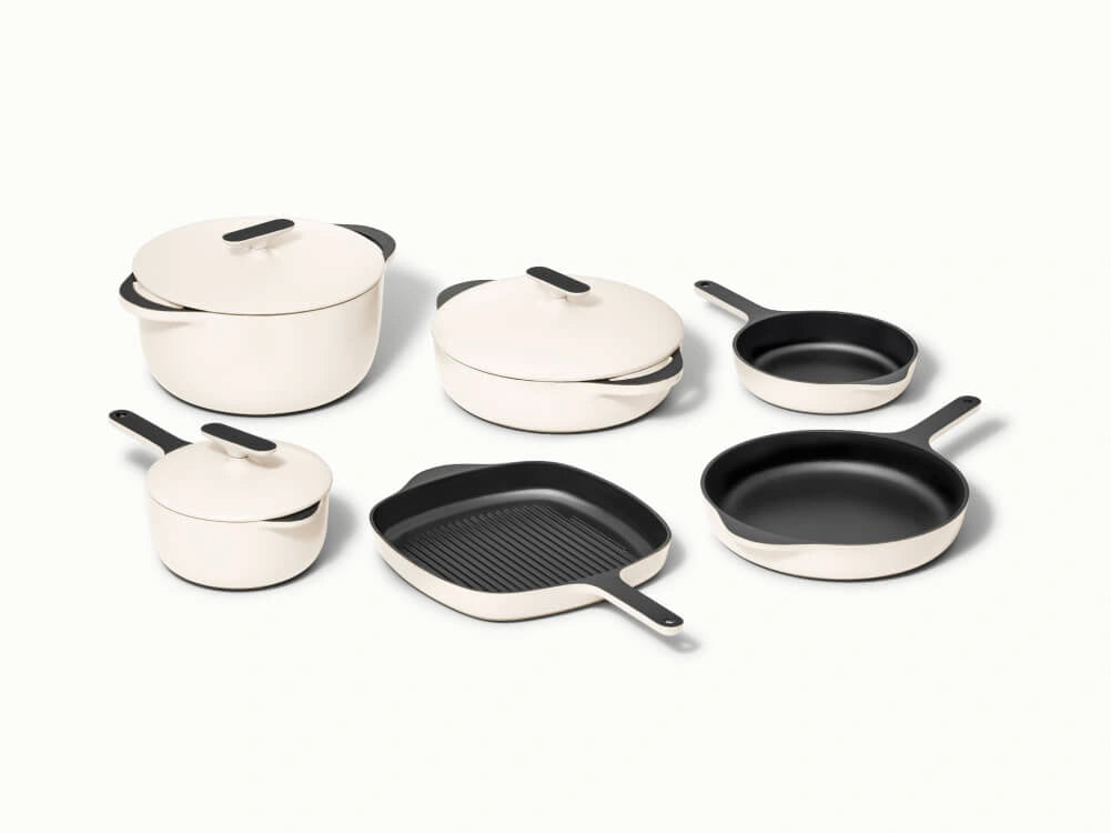 Enameled Cast Iron & Minis Set - 12-Piece Set With Complimentary Storage - US 4249