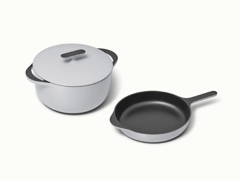 Cast Iron Skillet & Dutch Oven Duo - Perfect duo for versatile cooking, from quick sears to slow-cooked meals. - US 4379