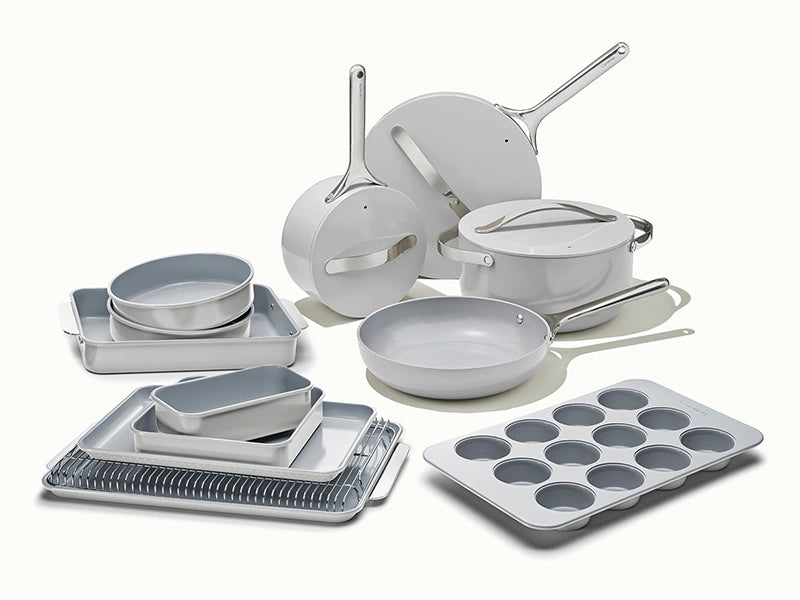 23pc Cook &amp; Bake Set - An assortment of our best-selling ceramic-coated cookware &amp; bakeware. - US 7592