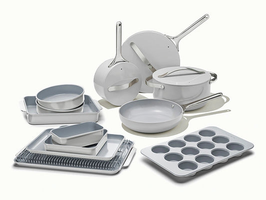 23pc Cook &amp; Bake Set - An assortment of our best-selling ceramic-coated cookware &amp; bakeware. - US 7592