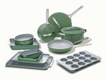 23pc Cook &amp; Bake Set - An assortment of our best-selling ceramic-coated cookware &amp; bakeware. - US 5016