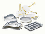 23pc Cook &amp; Bake Set - An assortment of our best-selling ceramic-coated cookware &amp; bakeware. - US 9986