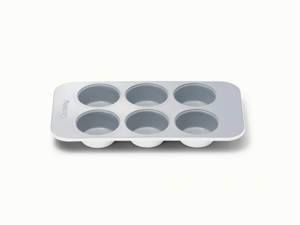 6-Cup Muffin Pan - 12x7” Non-Stick Ceramic Muffin Pan - US 3278