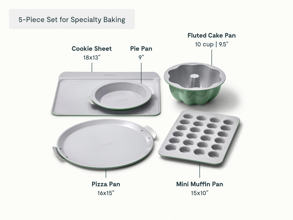 Bakeware+ Set - 5-Piece Set for Specialty Baking - US 8487