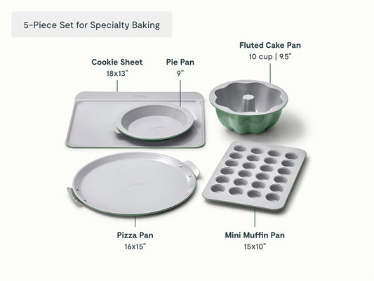 Bakeware+ Set - 5-Piece Set for Specialty Baking - US 8487