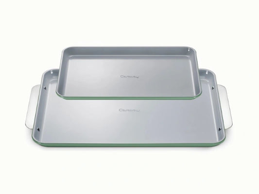 Baking Sheet Duo - 18x13" &amp; 15x10" Non-Stick Ceramic Baking Sheets - US 5331