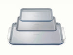Baking Sheet Trio - 18x13", 15x10" &amp; 13x9” Non-Stick Ceramic Sheets - US 7398