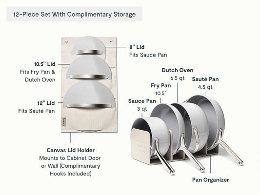 Cookware, Cookware+ &amp; Minis Duo Set - 24-Piece Ceramic Set With Complimentary Storage - US 5589