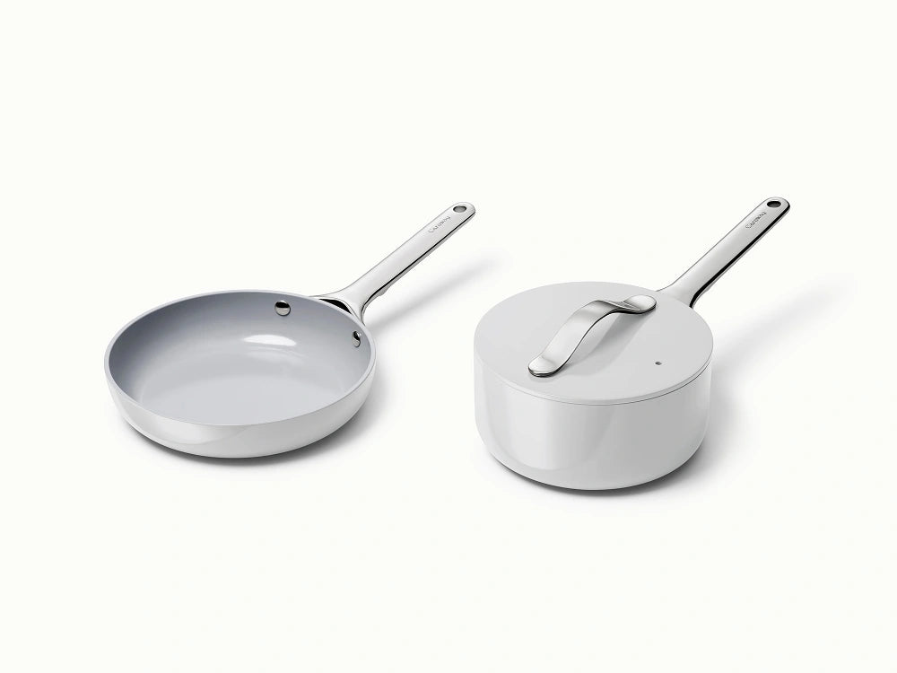 Minis Duo - Non-Stick Ceramic Mini Fry Pan &amp; Sauce Pan - US 3660