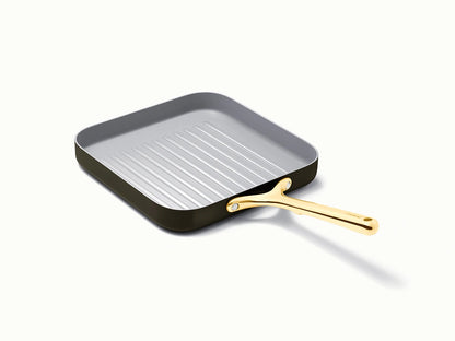 Square Grill Pan - 11” Non-Stick Ceramic Square Pan - US 4461