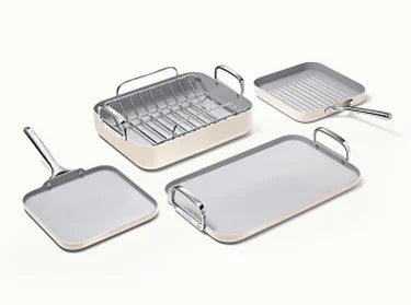 Square Grill Pan - 11” Non-Stick Ceramic Square Pan - US 1737