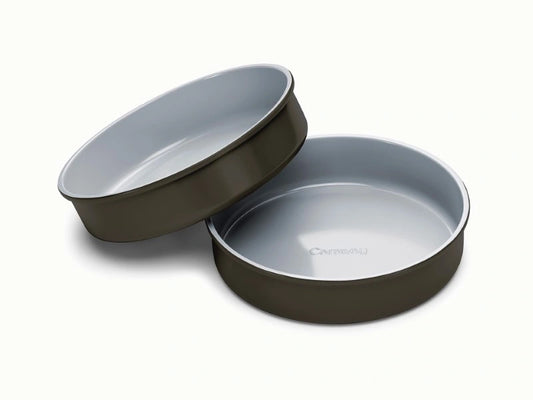 Circle Pan Duo - Two 9” Non-Stick Ceramic Baking Pans - US 0928