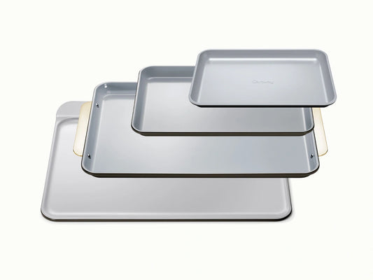 Complete Baking Sheet Bundle - Set of 4 Non-Stick Ceramic Baking Sheets - US 1231