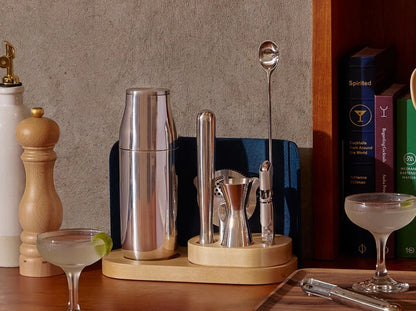 Complete Bar Set - 9-Piece Set With Complimentary Storage - US 7302