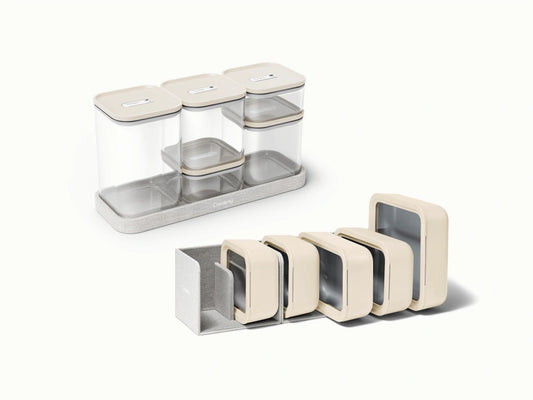 Complete Food Organization Bundle - 26-Piece Set With Complimentary Storage - US 8465