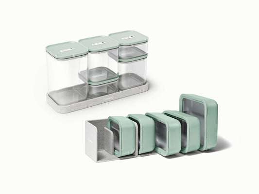 Complete Food Organization Bundle - 26-Piece Set With Complimentary Storage - US 1372