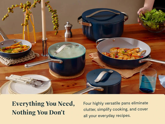 Cookware, Cookware+ &amp; Minis Duo Set - 24-Piece Ceramic Set With Complimentary Storage - US 3607