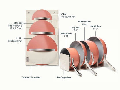 23pc Cook &amp; Bake Set - An assortment of our best-selling ceramic-coated cookware &amp; bakeware. - US 1823