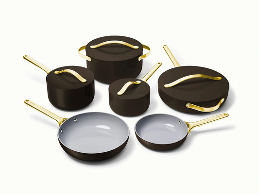 Cookware &amp; Minis Set - 16-Piece Ceramic Set With Complimentary Storage - US 0668