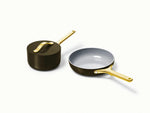 Daily Duo - 3-Piece Set of Ceramic-Coated Pans With Lid - US 2439