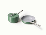 Daily Duo - 3-Piece Set of Ceramic-Coated Pans With Lid - US 5279