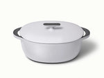 8.5 qt Enameled Cast Iron Oval Dutch Oven - Durable, Spacious Pot With Excellent Heat Retention - US 3331