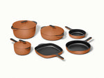 Enameled Cast Iron &amp; Minis Set - 12-Piece Set With Complimentary Storage - US 4180