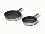 Enameled Cast Iron Skillet Duo - Durable Pair With Excellent Heat Retention - US 3885