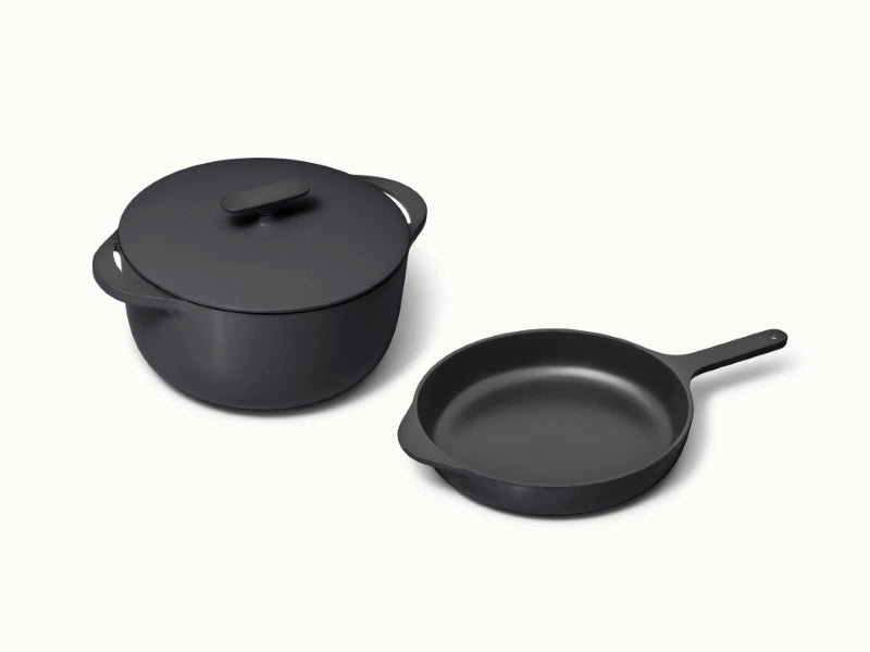 Cast Iron Skillet &amp; Dutch Oven Duo - Perfect duo for versatile cooking, from quick sears to slow-cooked meals. - US 0995