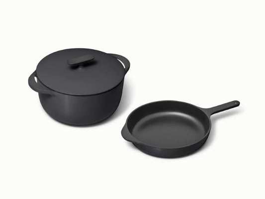Cast Iron Skillet &amp; Dutch Oven Duo - Perfect duo for versatile cooking, from quick sears to slow-cooked meals. - US 0995