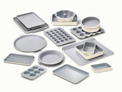 Full Ceramic Bakeware Set - 22-Piece Set With Complimentary Storage - US 6697