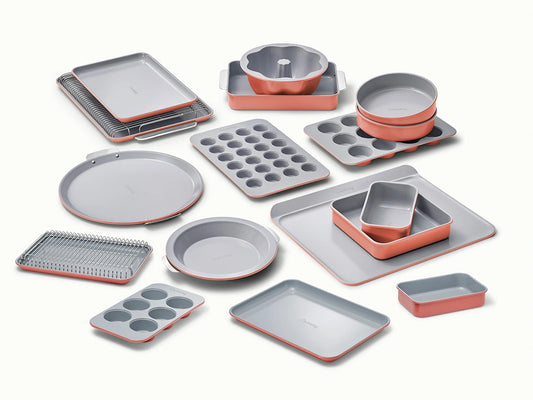 Full Ceramic Bakeware Set - 22-Piece Set With Complimentary Storage - US 1023