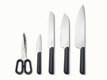 Knife Set - 4 essential knives, made with premium German stainless steel, and a pair of shears. - US 8278