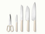 Knife Set - 4 essential knives, made with premium German stainless steel, and a pair of shears. - US 4910