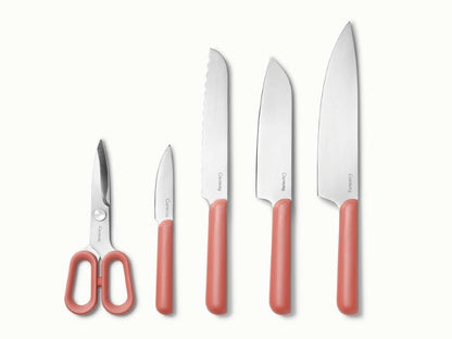 Knife Set - 4 essential knives, made with premium German stainless steel, and a pair of shears. - US 3237
