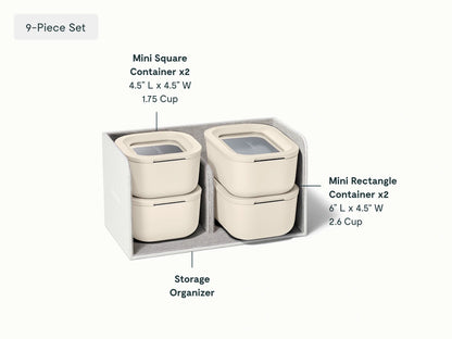 Food Storage + Minis Set - 22-Piece Set With Complimentary Storage - US 8348