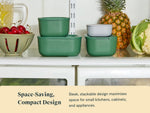 Mini Square Container - 1.75 cup container for convenient, non-toxic snacking on the go. - US 2741