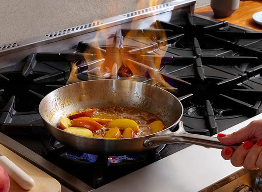 Fry Pan Duo - A durable duo of 10.5” and 8” pans for all your frying needs. - US 3868