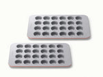 Mini Muffin Pan Duo - Two 24-Cup Non-Stick Mini Muffin Pans - US 7183