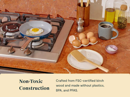 Mini Utensil Set - 4-Piece FSC-Certified Birch Wood Set - US 8700