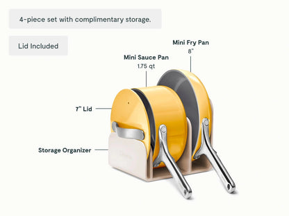 Cookware, Cookware+ &amp; Minis Duo Set - 24-Piece Ceramic Set With Complimentary Storage - US 2268