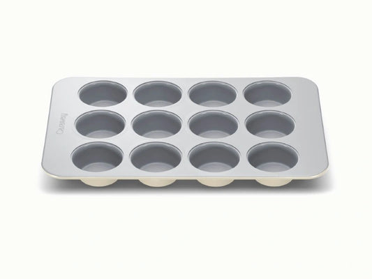 12-Cup Muffin Pan - 15.5x10” Non-Stick Ceramic Muffin Pan - US 4739