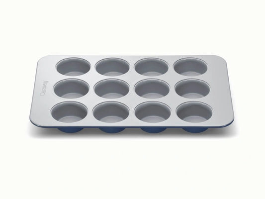 12-Cup Muffin Pan - 15.5x10” Non-Stick Ceramic Muffin Pan - US 1159