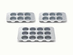 Muffin Pan Trio - 12-Cup &amp; 6-Cup Non-Stick Ceramic Muffin Pans - US 0384