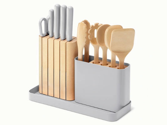 Knife &amp; Utensil Set - Only-the-essentials 14-piece knife &amp; utensil set. - US 9905