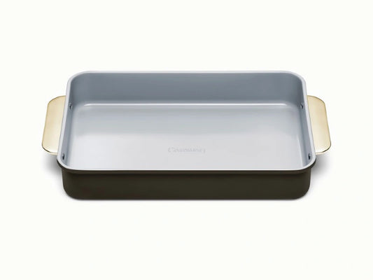 Large Rectangle Pan - 13x9” Non-Stick Ceramic Baking Pan With Handles - US 8610